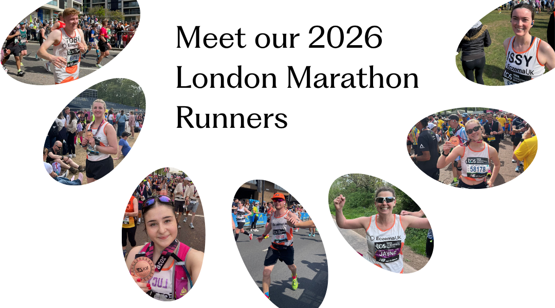 A banner saying Meet our 2026 london marathon runners.
